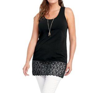 Ruby Ribbon Lace Extender #1480 Black